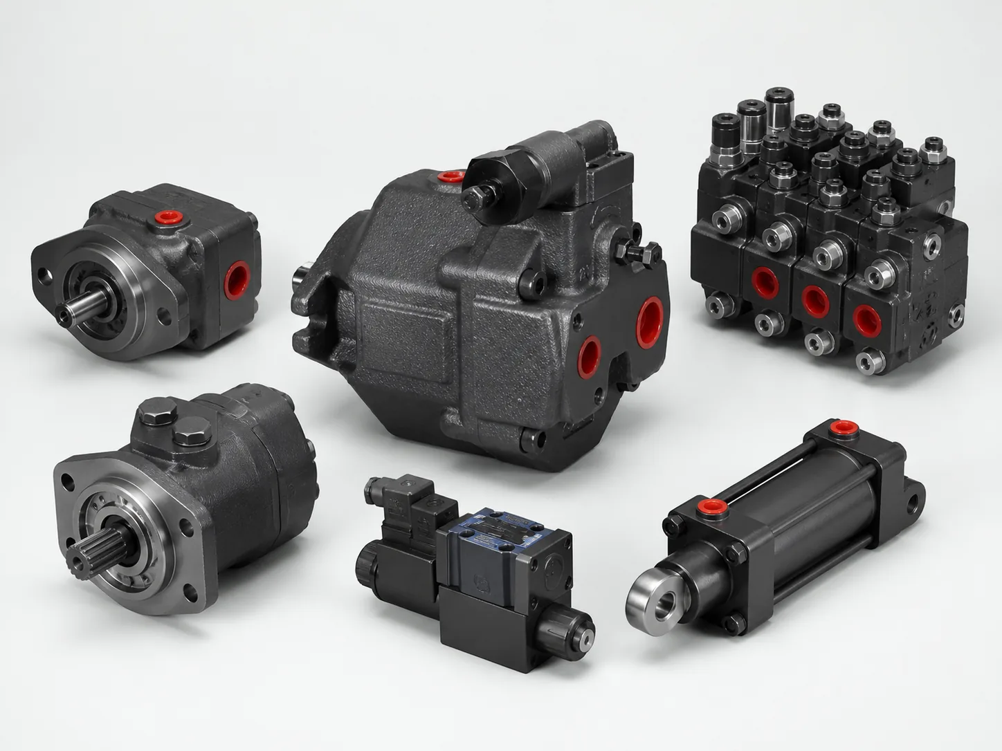 Representative group of Yuken hydraulic products