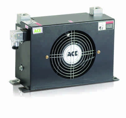 CoolAce AW 0608 single-fan oil cooler