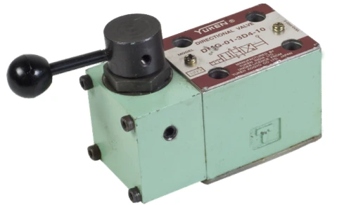 Yuken DMG-01 manually operated directional valve with lever