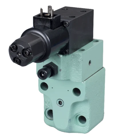 Yuken EBG proportional relief valves shown in the manufacturer catalogue