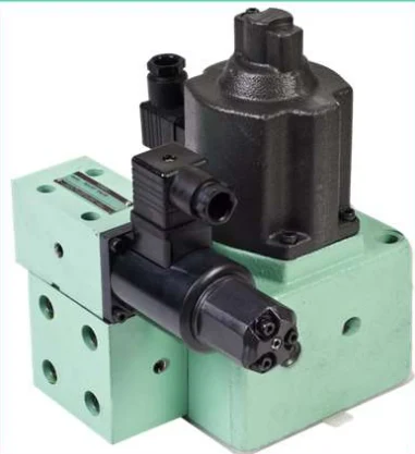 Yuken EFBG relief and flow control valves shown in the manufacturer catalogue