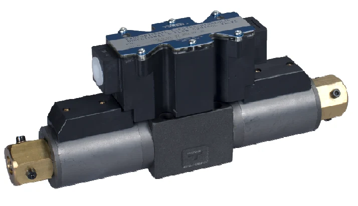 Yuken EHDFG-01 and 03 direction and flow valves shown in the manufacturer catalogue