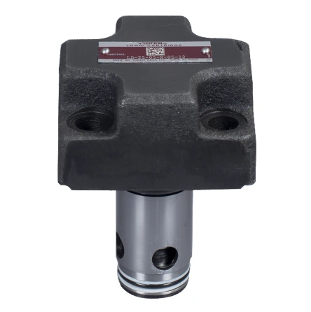 Yuken LD logic valve shown in the manufacturer catalogue