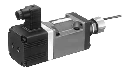 Yuken LSVG Series linear servo valves shown in the manufacturer catalogue