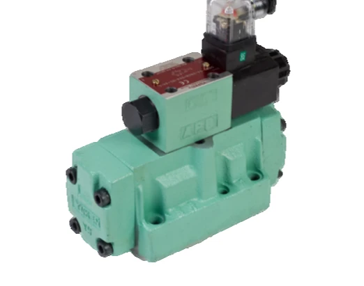 Yuken DSHG solenoid controlled pilot operated directional valves