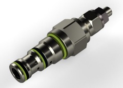 Yuken YC00 Load Holding Cartridge Valves shown in the manufacturer catalogue