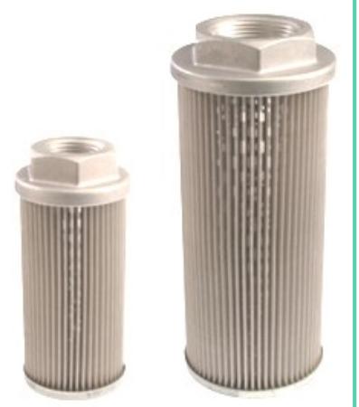 Yuken YSS suction strainers shown in the manufacturer catalogue