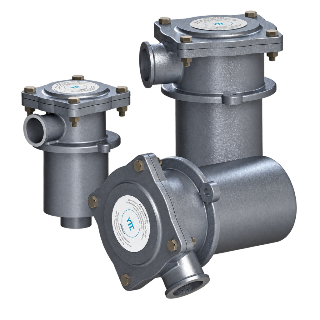 Yuken YTTRF tank top return line filters, representative product image with transparent background