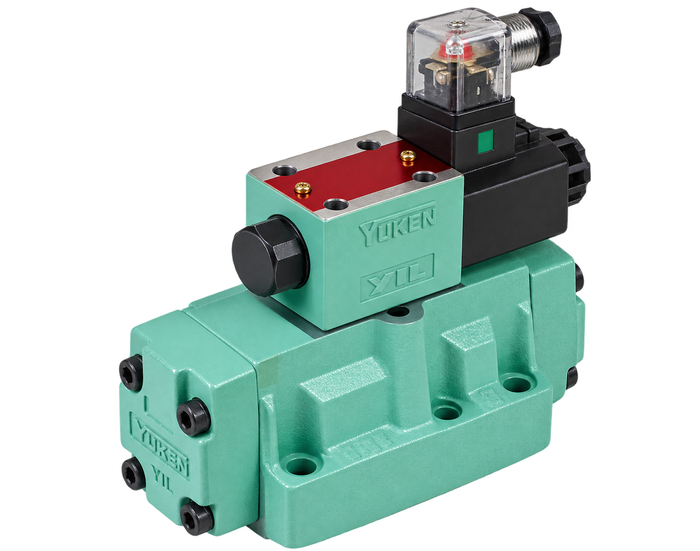 Yuken DSHG solenoid controlled pilot operated directional valves