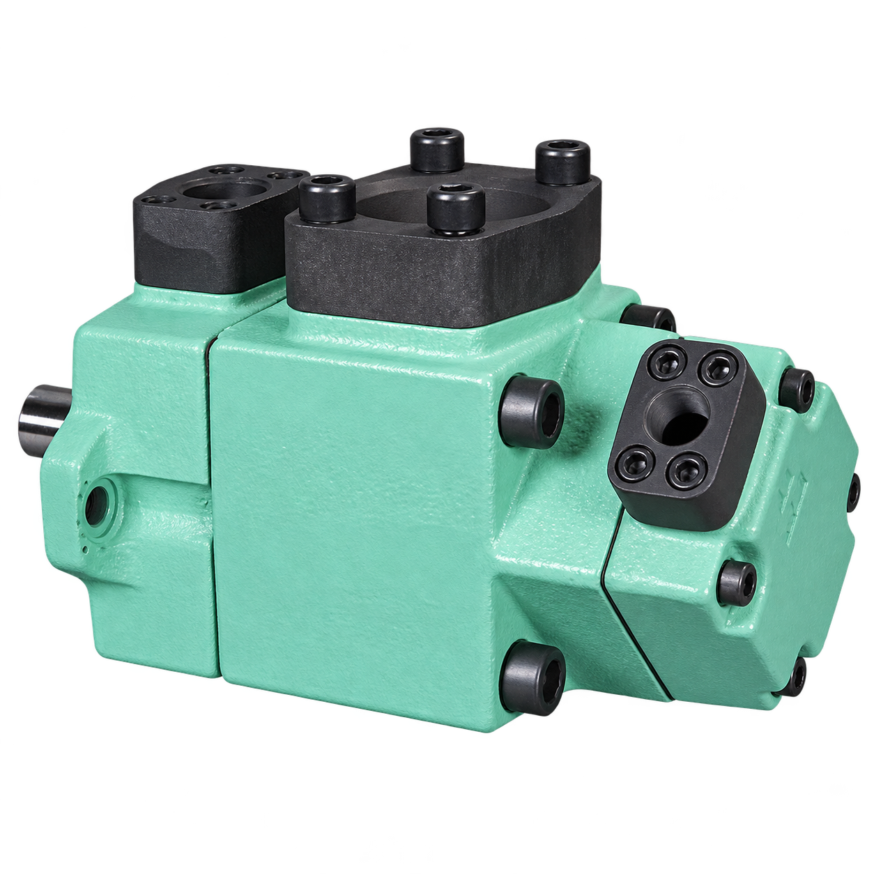 Yuken PV2R Series double vane pump, enhanced product illustration