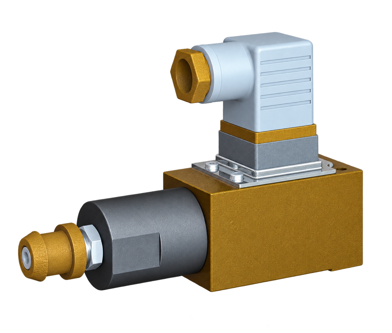 Yuken YSG hydro-electric pressure switch with plug-in DIN connector
